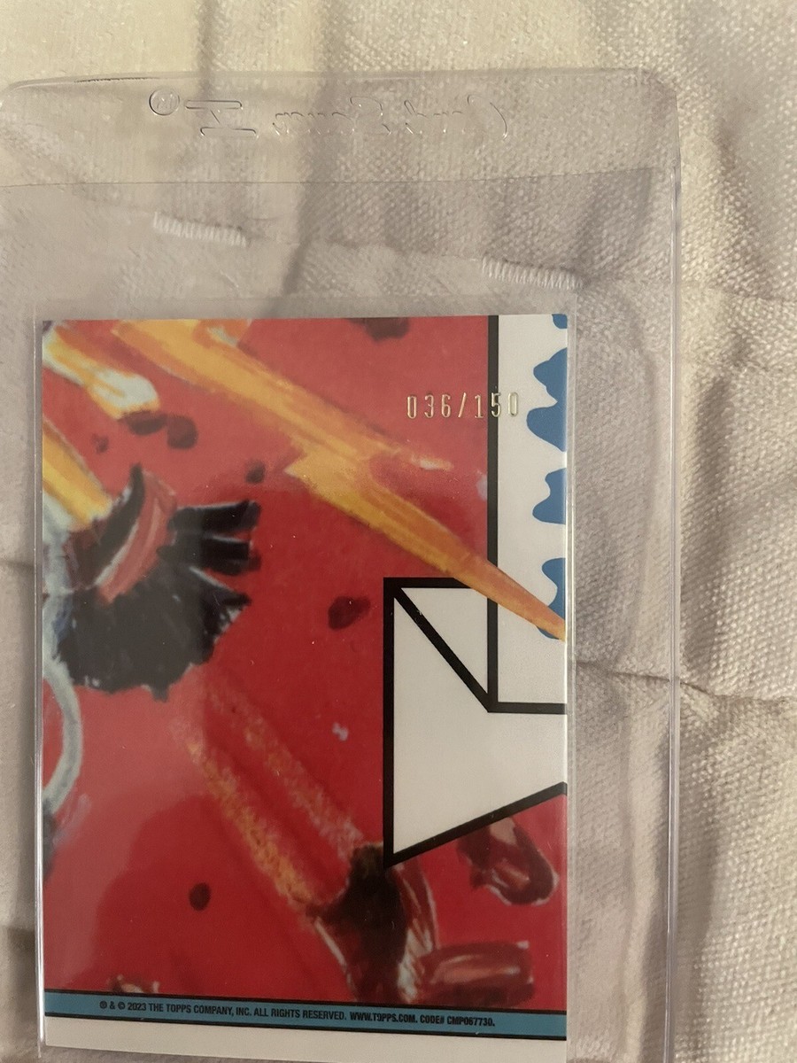 2023 Garbage Pail Kids Shrill Jill 221b Chome OS 6 X-Fractor 036