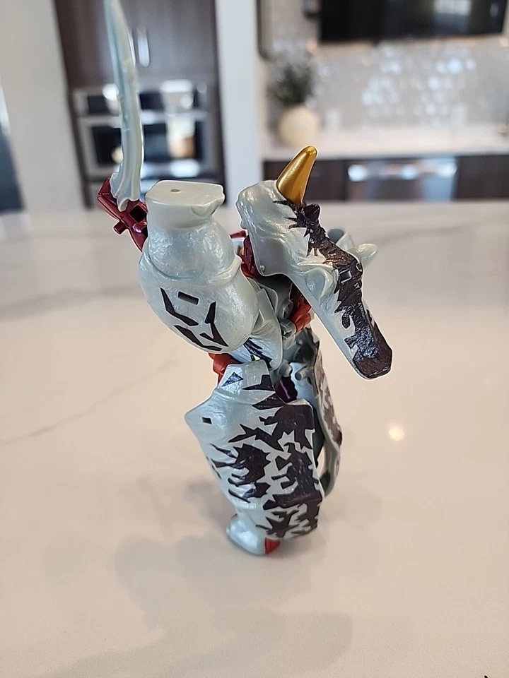 Rhinox Incomplete W/ Sword Deluxe  Transformers Beast Wars Fox Kids 1999 Hasbro - Image 3 of 4