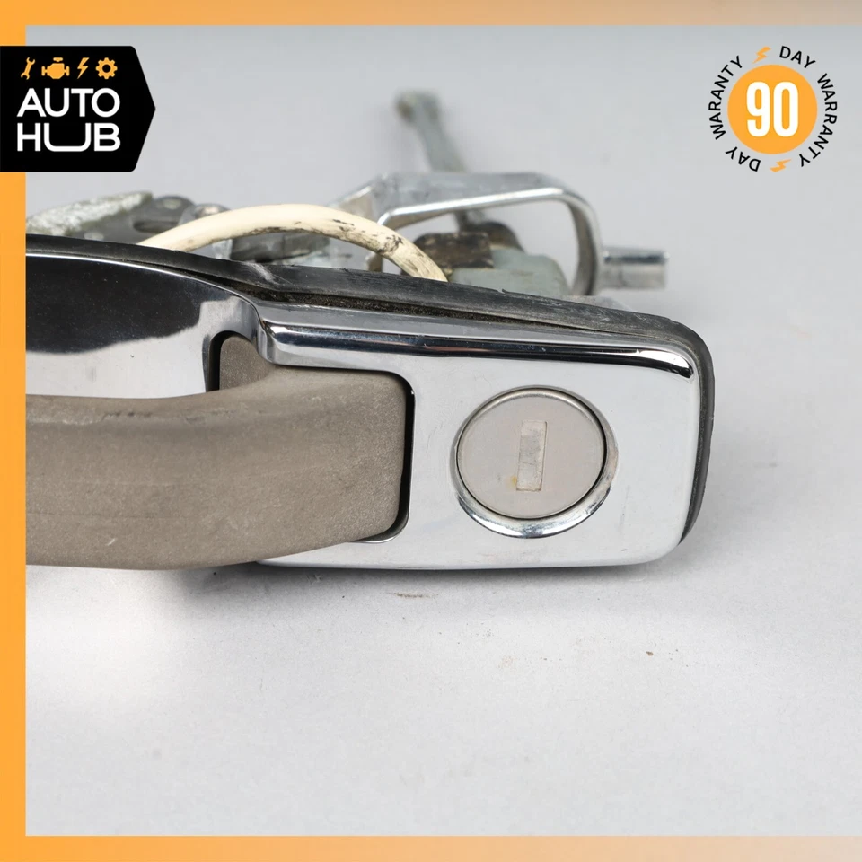 Manija de puerta exterior delantera derecha lado pasajero mercedes w126 420SEL OEM Foto 3 de 4