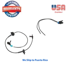 ABS Wheel Speed Sensor Rear Right or Left W/Connector Fit:Cadillac Chevrolet GMC