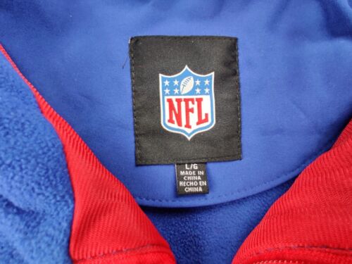 NFL G-III Sports New York Giants Men's Large Blue/Red Full-Zip Thick Jack "New" - Picture 3 of 11