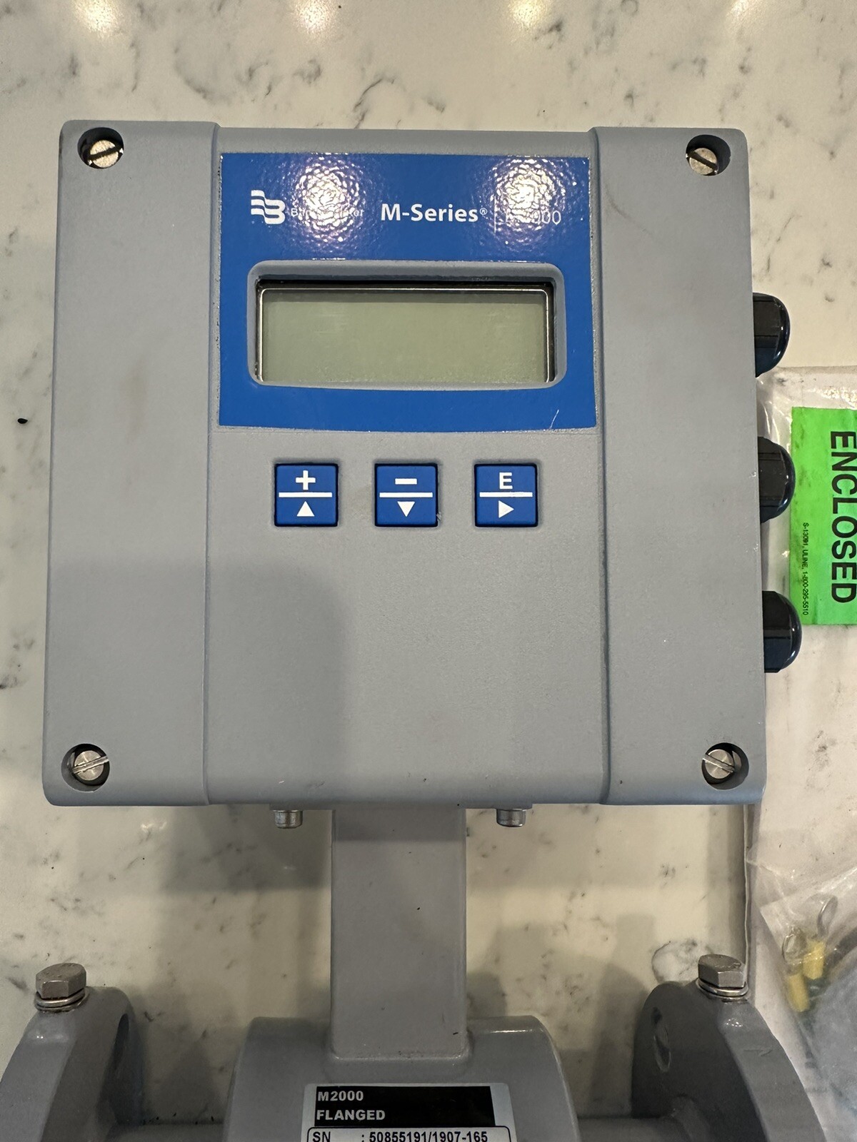 Badger Flow Meter M2000 Flow Meter 1.5” Flanged 110/220