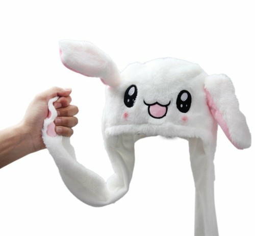 Jumping Hat Funny Bunny Plush Hat Cap 