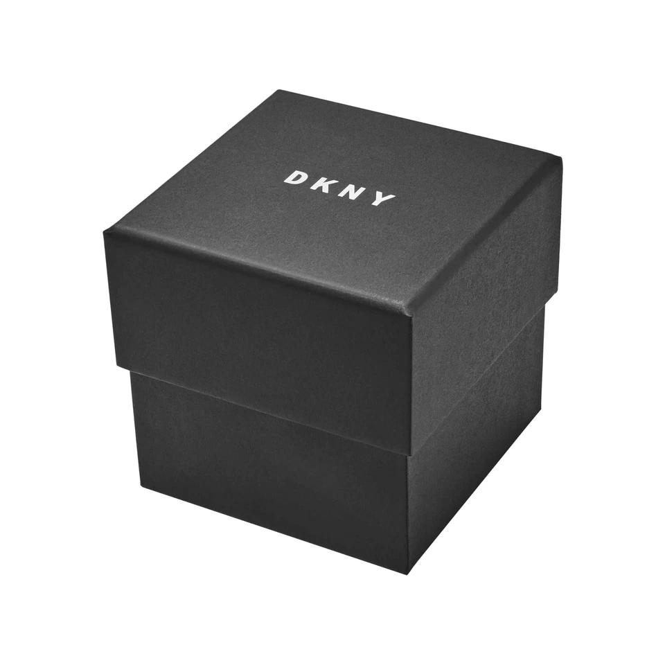 Reloj informal DKNY para mujer Soho cuarzo metal y silicona, plateado Foto 2 de 4