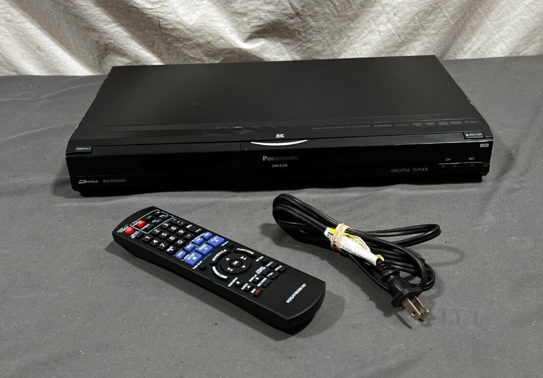 Panasonic DMREZ28 DVDRAM/R/+R/RW/+RW Recorder w/Digital Tuner Fast