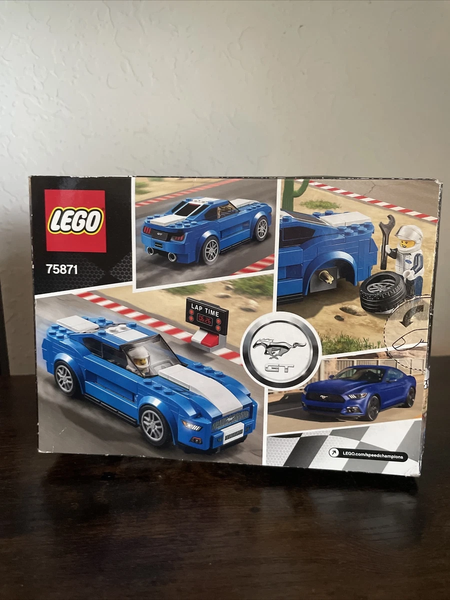 LEGO Ford Mustang GT Toy for Kids,Multi Color, 185 Pcs : : Toys &  Games