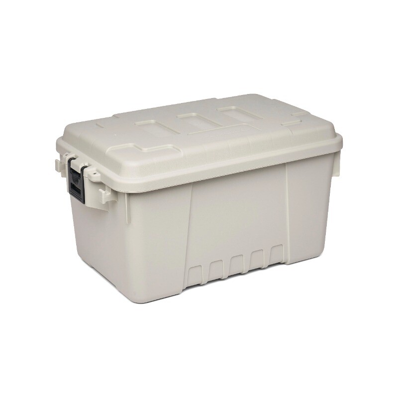 Plano Sportsman's Trunk, Smoke, 14-Gallon Lockable Storage Box,Versatile Storage