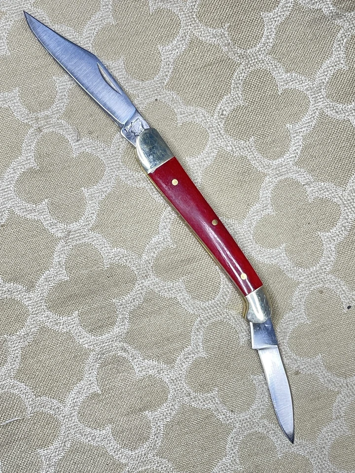 Frost Cutlery Pocket Knife Frost Cutlery  Little Copperhead Red Bone Knife - Изображение 2 из 4