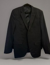 Banana Republic Suit jacket men 44L Blue Galaxy Tailored Fit
