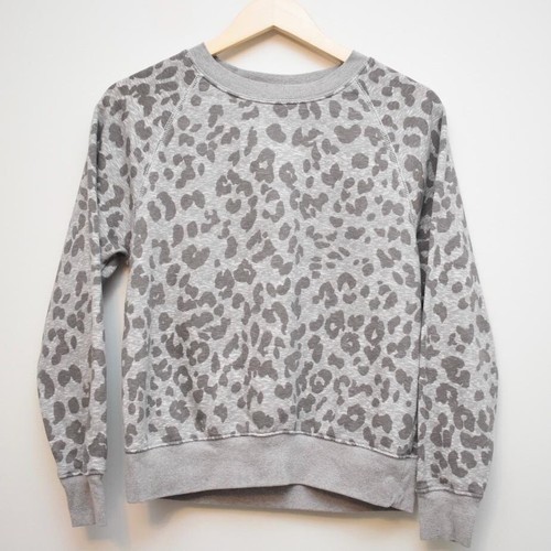 old navy leopard sweatshirt