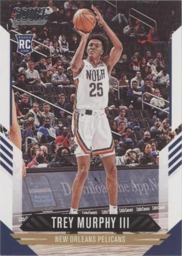 2021-22 Chronicles Score RC #127 Trey Murphy III Pelicans