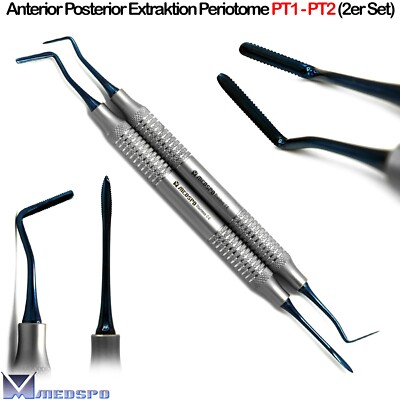 Zahnextraktion Periotome PT1 PT2 Anterior Posterior Implantat Chirurgie Dental