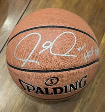 BOSTON CELTICS PAUL PIERCE SIGNED BASKETBALL JSA COA AUTHENTIC NBA SPALDING HOF