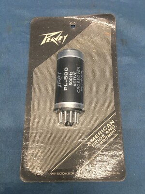 #ad NOS Vintage Peavey PL 500 Active Crossover Network New Old Stock Sealed $24.99