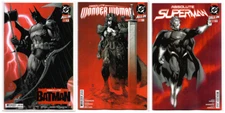 Absolute Batman Wonder Woman Superman # 1 Jim Lee 5th 4th 3rd Print SET Lot 2025