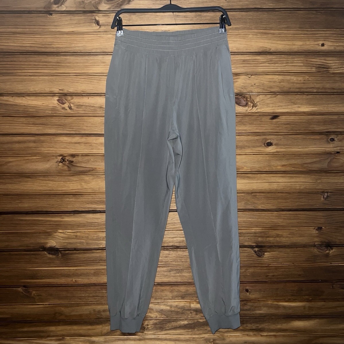 Lululemon Sun Setter Jogger Pants Womens Size Green Grey Lightweight Yoga