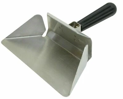 CHEFSET Edelstahl Chip Scoop Bagger mit Kunststoffgriff Handelsqualität Fast Food