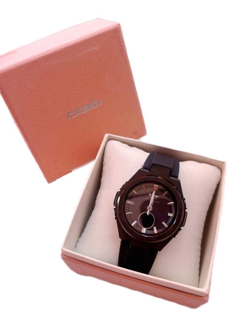 CASIO BABY-G G-MS MSG-W200G-1A2JF Black Women's Watch From CASIO BABY-G G-MS MSG-W200G-1A2JF Black Women's Watch From