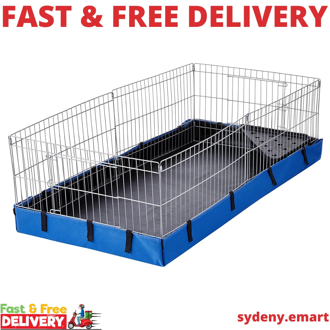 Habitat Plus Guinea Pig Cage 1.2m Indoor Outdoor Hutch No Roof