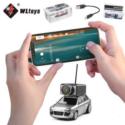 Mini RC Car Camera With Stabilizer Camera FPV 720P Control WIFI APP