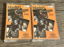 Masters Of Reggae Cassette Tape Vol 1 & 2 Cassette Set Tested!! SUPER CLEAN NM!!