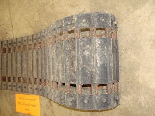 78 79 80 81 KAWASAKI INVADER 440 oem rubber track ss 15x121 39125-3313 ls-271a - Picture 2 of 10