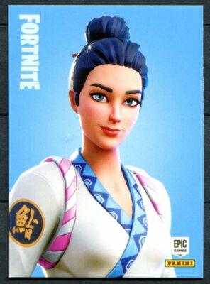 Panini Fortnite 2019 Trading Cards Series 1 #178 MAKI MASTER Rare Outfit