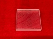 Bicron BC408 Plastic Scintillator 5x5x1 CosmicWatch Muon Detctor 1 FACE POLISHED