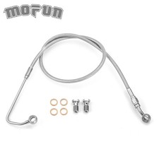 Mofun 30 Stainless Steel Brake Line Kit For Harley 15-17 Softail Breakout Abs