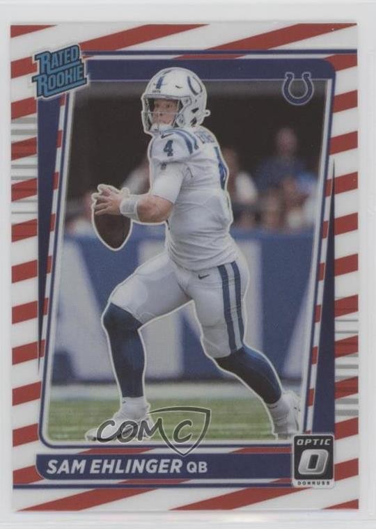 2021 Panini Donruss Optic Rated Freedom Prizm Sam Ehlinger #246 Rookie RC