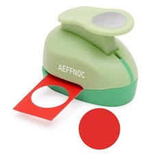 1 Inch Circle Hole Punch, Punches, Puncher, One Green