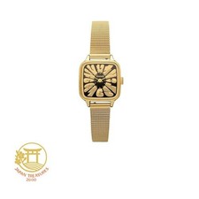 Authorized Retailer [KOMONO] Women's Kate Flower Royale Watch KOM-W4210 in Gold