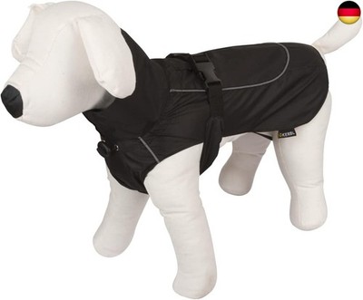 Kerbl Pet Regenmantel Forks schwarz XL, 50cm