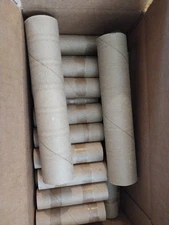 Box Of 47 Thermal Paper Cardboard Rolls For Crafts