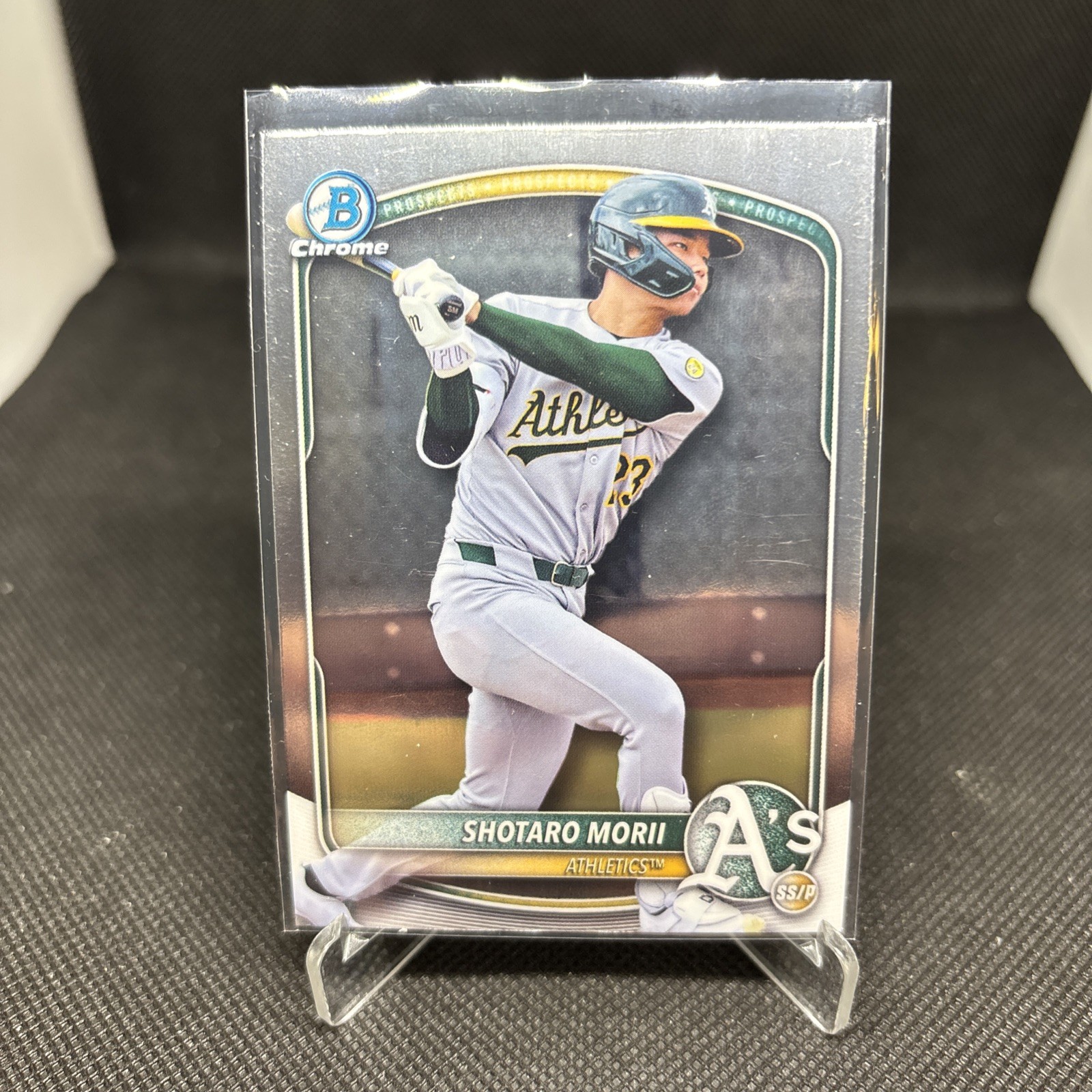 2025 Bowman Draft Chrome #BDC-174 - Shotaro Morii - Athletics