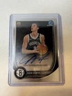 Egor Demin : 2025-26 Bowman Chrome  Rookie AUTO Brooklyn Nets