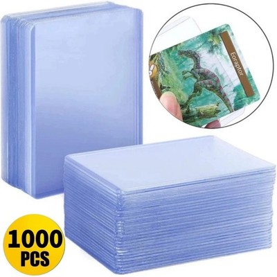 1000 Card Sleeves Top Loaders for Cards, 3''X4'' Toploaders for Cards