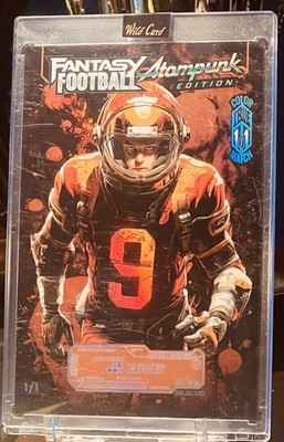 🔥Joe Burrow🔥 RARE!! 2026 Mammoth Wild Card Atompunk True 1/1 Case Hit. Bengals