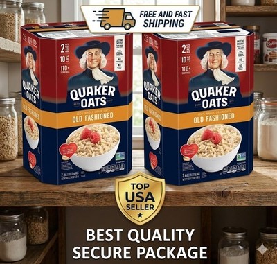 Quaker Oats Old Fashioned Oatmeal   2 Pack, 10 lbs Each (Total 20 lbs)