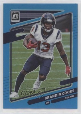 2021 Panini Donruss Optic Aqua Prizm 16/299 Brandin Cooks #101 0x4v