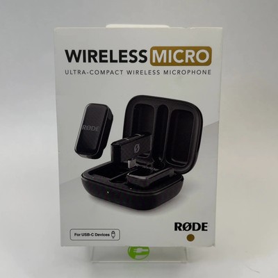 New Rode Wireless Micro 20Hz - 20kHz Wireless Microphone 0927-3037-02-08