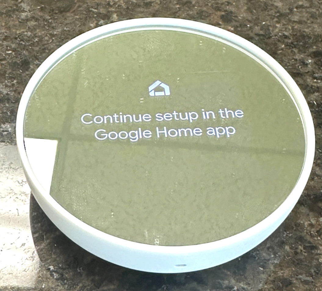 Smart Wi-fi Thermostat Battery Powered &ndash; Mirror Display