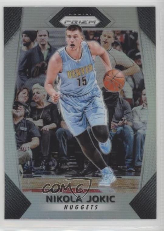 2017-18 Panini Prizm Silver Prizm Nikola Jokic #166 fl4