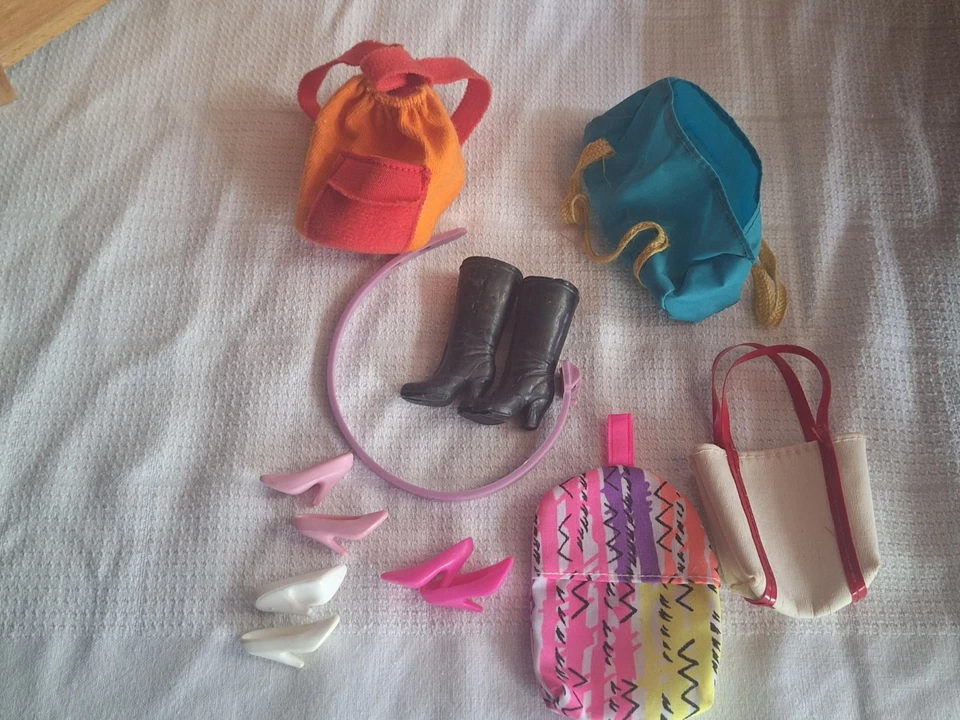 Lot Meuble de poupée en bois Jouet Enfant - Photo 2/4