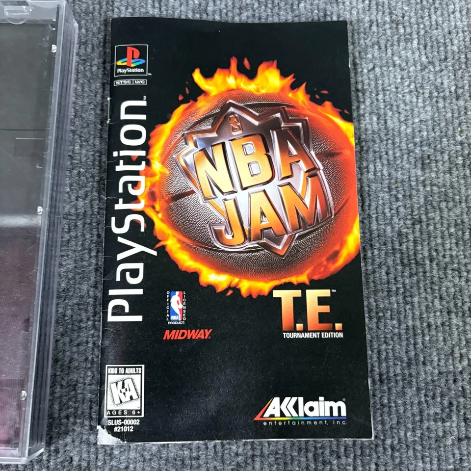 NBA Jam Tournament Edition Playstation 1 PS1 Complete w/ Manual CIB VGC - Image 3 of 4