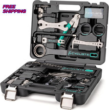 Bike Tool Kit Bike Tools Maintenance Repair Kit Mountain / Road Bike 27 Piece 