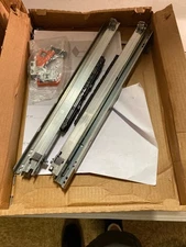 Blum B769R5337SD 15" Movento Waste/Recycle Slides 135LB With Locks - Zinc