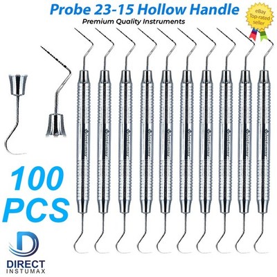 Dental Explorer 23/UNC 15 Probe   Double Ended Tool with Color Marks, Examine