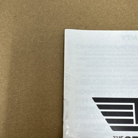 Top Gun: The Second Mission (Nintendo, 1990) NES solo manual