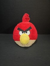 Angry Birds Red 8" Plush Stuffed Animal Toy 2010 Commonwealth Rovio The Flock
